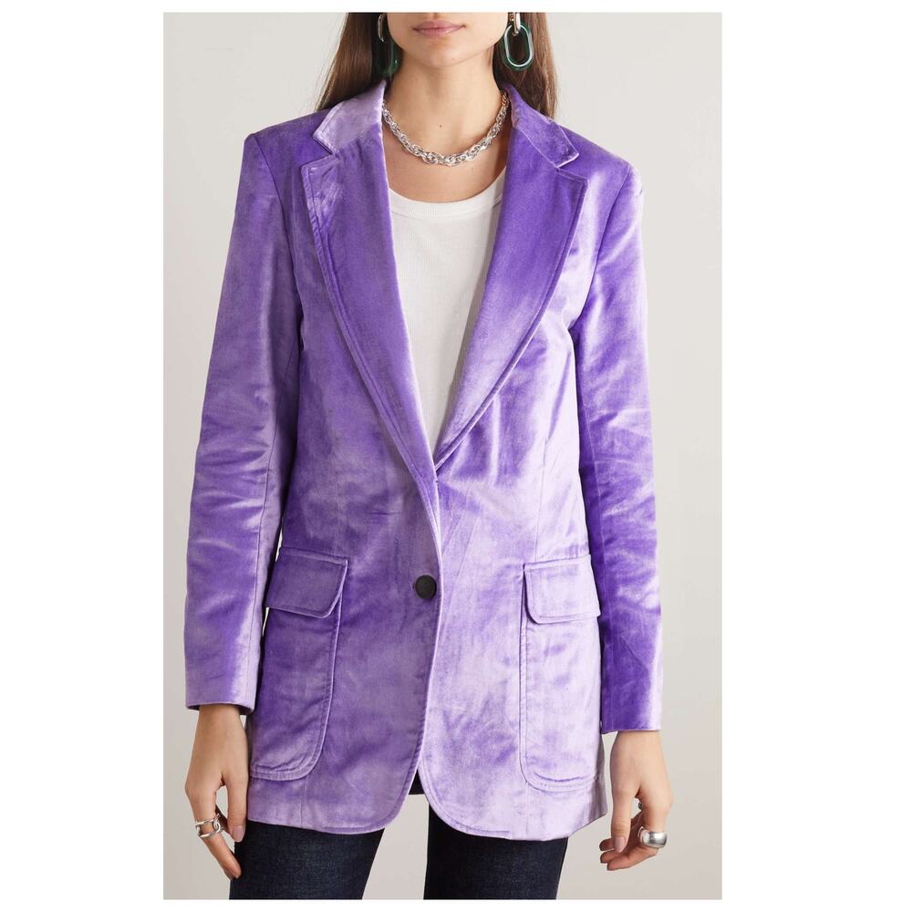 RAG & BONE Cody Cotton-blend Velvet Blazer - Picture 14 of 15